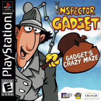 Inspector Gadget Gadget's Crazy Maze PAL Playstation PAL box art